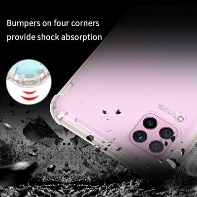 Силиконовый чехол Nillkin Nature TPU Case Серый для Huawei P40 Lite / Nova 7i / Nova 6 SE(4)