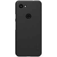 Пластиковый чехол с подставкой Nillkin Super Frosted Shield Черный для Google Pixel 3a XL