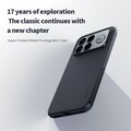 Пластиковый чехол с пластиной Magsafe Nillkin Super Frosted Shield Pro Magnetic Case черный  для Xiaomi Poco F8 Ultra(#7)