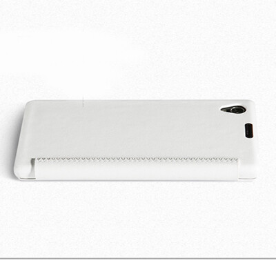 Кожаный чехол Nillkin Leather Stylish White для Sony Xperia Z1 L39h(1)