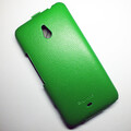 Кожаный чехол Armor Case Green для Nokia Lumia 1320(#3)