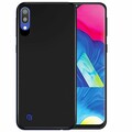 Силиконовый чехол TPU Matte Case 1mm черный для Samsung Galaxy M20(#3)