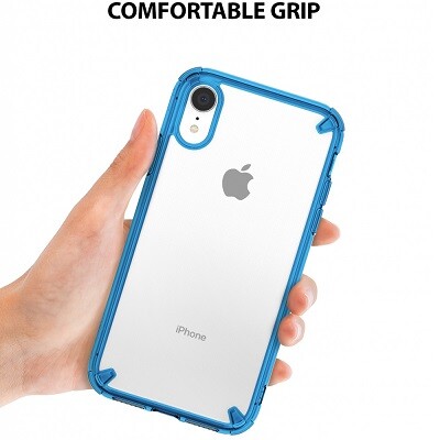 Чехол бампер Ringke Fusion Series прозрачный для Apple iPhone XR(9)