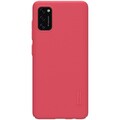Пластиковый чехол с подставкой Nillkin Super Frosted Shield Красный для Samsung Galaxy A41(#1)