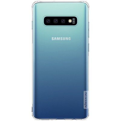 Силиконовый чехол Nillkin Nature TPU Case Прозрачный для Samsung Galaxy S10(1)
