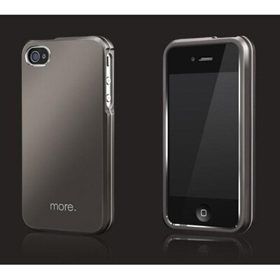 Металлический чехол накладка More Armor Metal Hybrid Titan для Apple iPhone 4/4S(1)