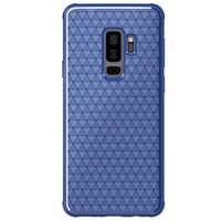 Перфорированный силиконовый чехол Nillkin Weave TPU Case синий для Samsung G965 Galaxy S9 Plus