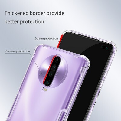 Силиконовый чехол Nillkin Nature TPU Case Прозрачный для Xiaomi Redmi K30 (Poco X2)(3)