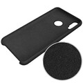 Силиконовый чехол Silicone Case черный для Huawei P20(#5)