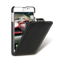 Кожаный чехол Melkco Leather Case Black LC для LG Optimus F5 P875