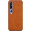 Кожаный чехол Nillkin Qin Leather Case Коричневый для Xiaomi Mi10(#2)