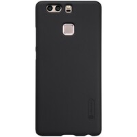 Пластиковый чехол с пленкой Nillkin Super Frosted Shield Black для Huawei Ascend P9