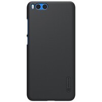 Пластиковый чехол с подставкой Nillkin Super Frosted Shield Black для Xiaomi Mi Note 3