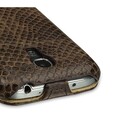 Кожаный чехол-книга TETDED Troyes Brown Snake для Samsung i9190 Galaxy S4 mini(#4)