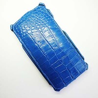 Кожаный чехол Abilita Leather Case Blue Crocodile для HTC One Dual Sim