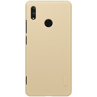 Пластиковый чехол с пленкой Nillkin Super Frosted Shield Золотой для Huawei Honor Note 10