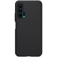 Пластиковый чехол с подставкой Nillkin Super Frosted Shield Черный для Huawei Honor 20 Pro