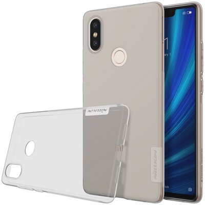 Силиконовый чехол Nillkin Nature TPU Case Серый для Xiaomi Mi8 SE(3)