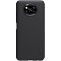 Пластиковый чехол Nillkin Super Frosted Shield Черный для Xiaomi Poco X3/ Poco X3 Pro(#1)