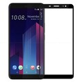 Противоударное защитное стекло на весь экран Full Screen Cover черное для HTC Desire 12 Plus(#1)