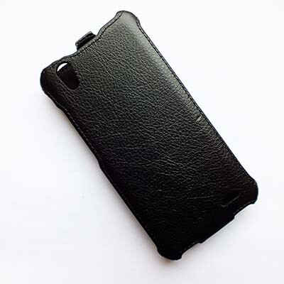 Кожаный чехол Armor Case Black для Huawei Ascend G630(3)