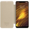 Полиуретановый чехол книга Nillkin Sparkle Leather Case Черный для Huawei P Smart 2019\ Honor 10 Lite(#3)