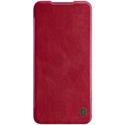 Кожаный чехол Nillkin Qin Leather Case Красный для Xiaomi Redmi K30 (Poco X2)(1)