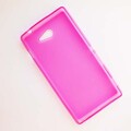 Силиконовый чехол Becolor Pink Mat для Sony Xperia M2 Dual S50h(#2)