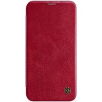 Кожаный чехол Nillkin Qin Leather Case Красный для Apple iPhone 12 Pro Max