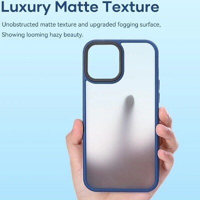 Защитный чехол Rock Guard Series Case Matte синий для Apple iPhone 13 Pro Max(3)