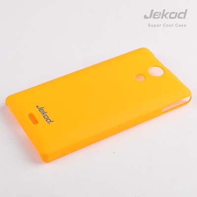 Силиконовый Jekod Cool Case Yellow для Sony Xperia ZR M36h(1)