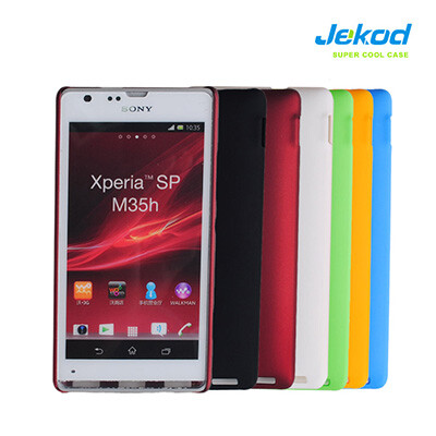 Пластиковый чехол накладка Jekod Cool Case Black для Sony Xperia SP M35i(4)