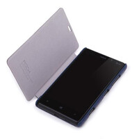 Чехол книга Rock Big City Dark Blue для Nokia Lumia 820