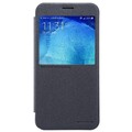Полиуретановый чехол Nillkin Sparkle Leather Case Black для Samsung Galaxy A8(#1)