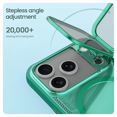 Магнитная накладка Nillkin Iceblade Prop Magnetic Case коричневый для Apple iPhone 17 Pro(12)