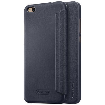 Полиуретановый чехол книга Nillkin Sparkle Leather Case Black для Xiaomi Mi5C(3)