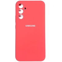 Силиконовый чехол Silicone Case коралловый  для Samsung Galaxy A34