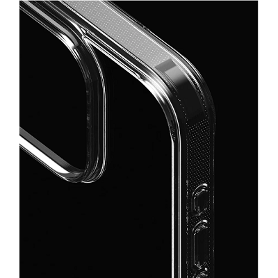 Защитный чехол TPU+PC Magic Mask Air Bairrer прозрачный для Apple iPhone 16 Pro Max(4)
