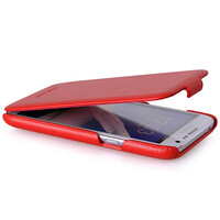 Кожаный чехол Nuoku Flip Case Red для Samsung N7100 Galaxy Note 2