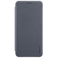 Полиуретановый чехол книга Nillkin Sparkle Leather Case Черный для Huawei P20 Lite