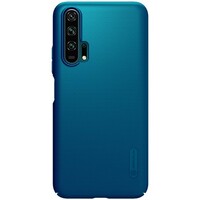 Пластиковый чехол с подставкой Nillkin Super Frosted Shield Синий для Huawei Honor 20 Pro
