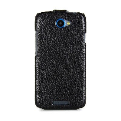 Кожаный чехол книга Melkco Leather Case Black LC для HTC One S(2)