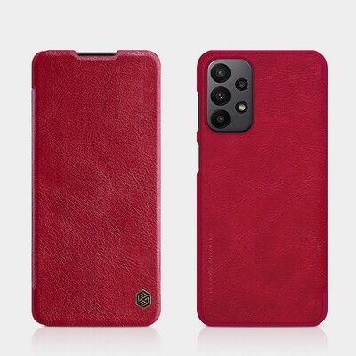 Кожаный чехол Nillkin Qin Leather Case Красный для Samsung Galaxy A23(4)