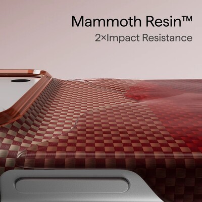 Кевларовый чехол с Magsafe Pitaka Edge Case Over The Horizon 2.0 Autumn Dusk для Apple iPhone 18 Pro Max(7)