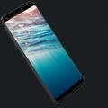 Противоударное защитное стекло с пленкой на камеру Nillkin Amazing H для LG Q7(#4)