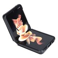 Кожаный чехол Nillkin Qin Pro Plain Leather Case Черный для Samsung Galaxy Z Flip 4(#3)