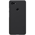 Пластиковый чехол с подставкой Nillkin Super Frosted Shield Черный для Google Pixel 3 XL(#1)