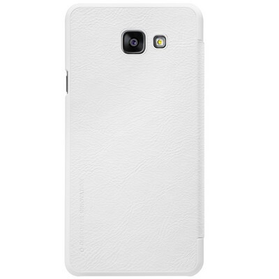 Кожаный чехол Nillkin Qin Leather Case White для Samsung A710F Galaxy A7 (2016)(2)