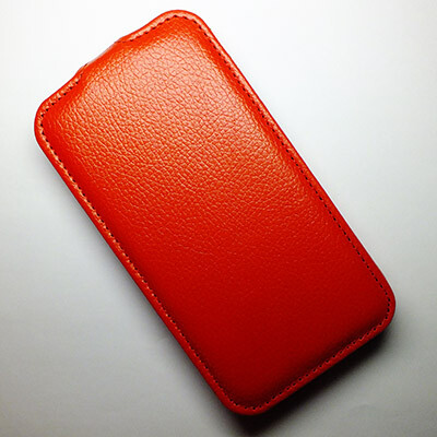 Кожаный чехол Armor Case Red для Huawei Ascend G610(1)