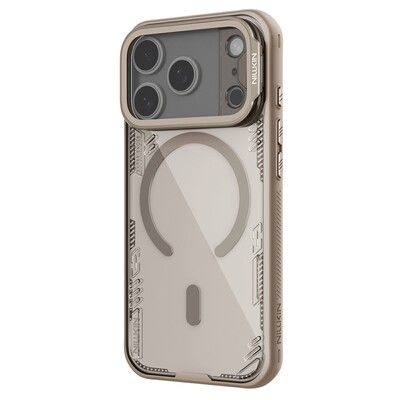 Магнитная накладка Nillkin Iceblade Prop Magnetic Case коричневый для Apple iPhone 17 Pro(3)